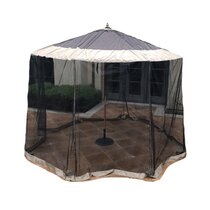 Umbrella with online screen